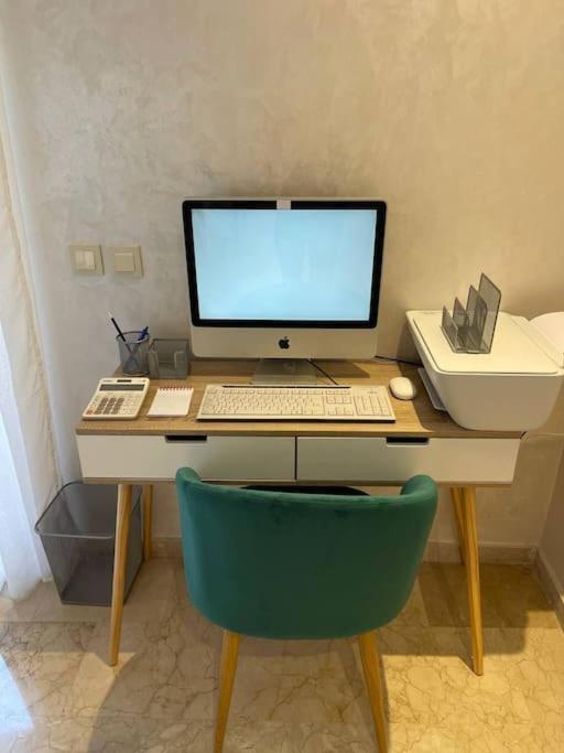 A 2 Minutes De Casa Finance City, Appartement Avec 2 Chambres 카사블랑카 외부 사진