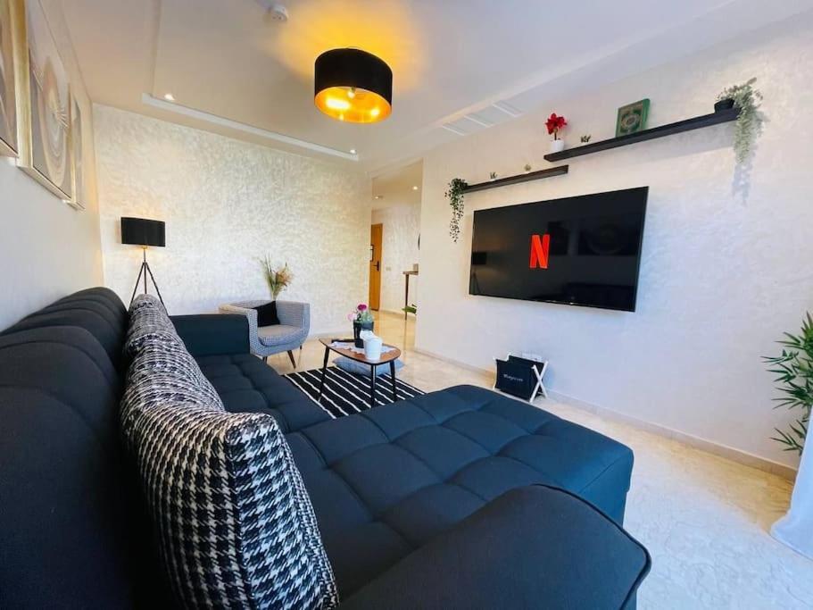 A 2 Minutes De Casa Finance City, Appartement Avec 2 Chambres 카사블랑카 외부 사진