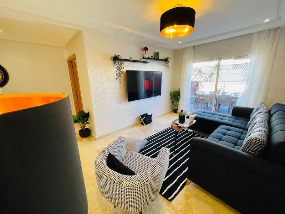 A 2 Minutes De Casa Finance City, Appartement Avec 2 Chambres 카사블랑카 외부 사진