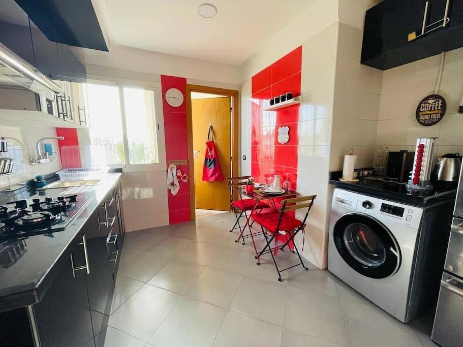 A 2 Minutes De Casa Finance City, Appartement Avec 2 Chambres 카사블랑카 외부 사진